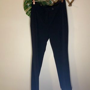 NWOT Express High Rise Straight LONG pants